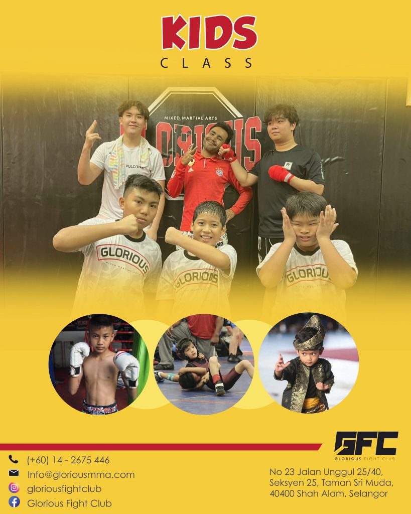 Glorious MMA 2023 Kids program. Limited
